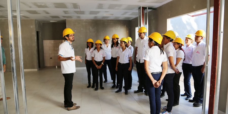 La reconstrucción del Tecnológico de Hotelería y Turismo avanza en un 43%