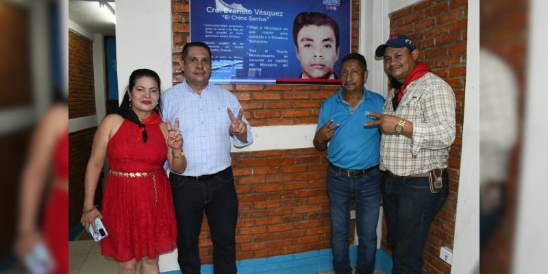 Gobierno de Nicaragua Rinde Homenaje al Compañero Evaristo Vásquez Sánchez “El Chino Santos”