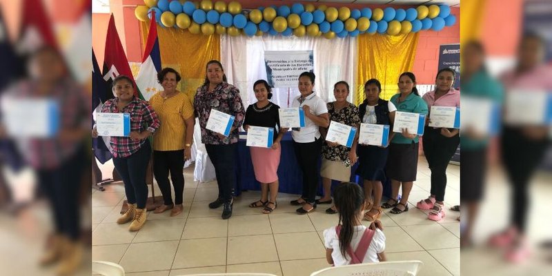 INATEC y Alcaldía de El Tortuguero realizan promoción de 165 protagonistas de Escuelas Municipales de Oficio