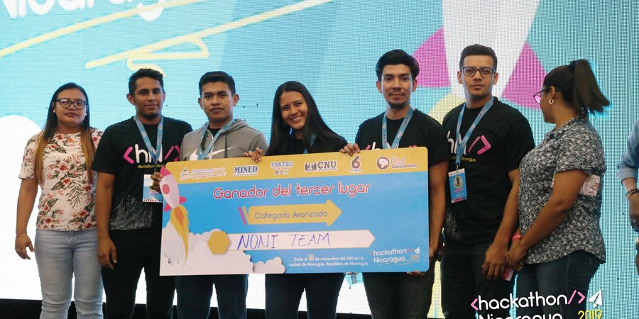 Ganadores del Hackathon Nicaragua 2019