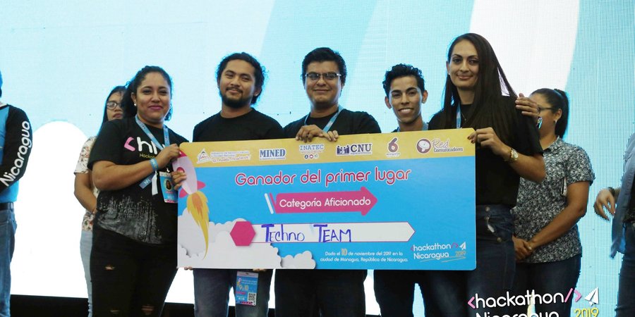 Ganadores del Hackathon Nicaragua 2019