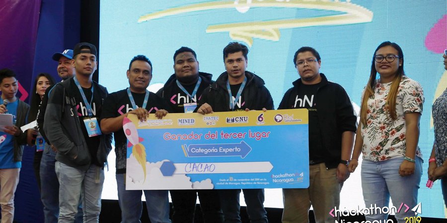 Ganadores del Hackathon Nicaragua 2019