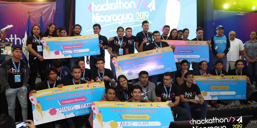 Ganadores del Hackathon Nicaragua 2019