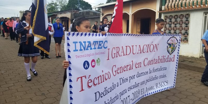 TECNacional - Nuevos Técnicos en Contabilidad en el Municipio El Ayote, Chontales