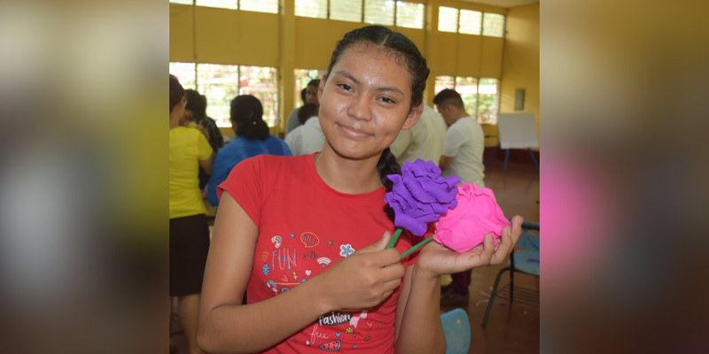 Personas con Discapacidad en Chinandega se Capacitan en Montaje de Eventos