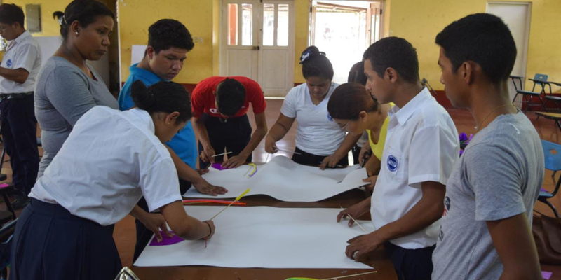 Personas con Discapacidad en Chinandega se Capacitan en Montaje de Eventos
