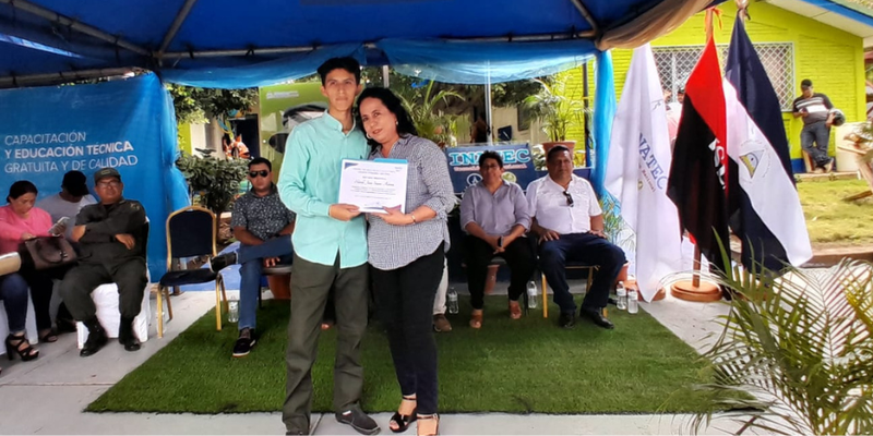 Celebración del 57 Aniversario del Centro Tecnológico  German Pomares en Juigalpa