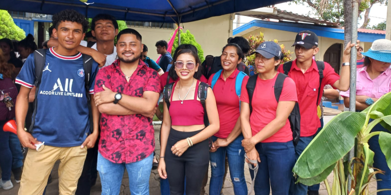 Estudiantes Técnicos se toman un receso para celebrar el Día del Agrónomo nicaragüense