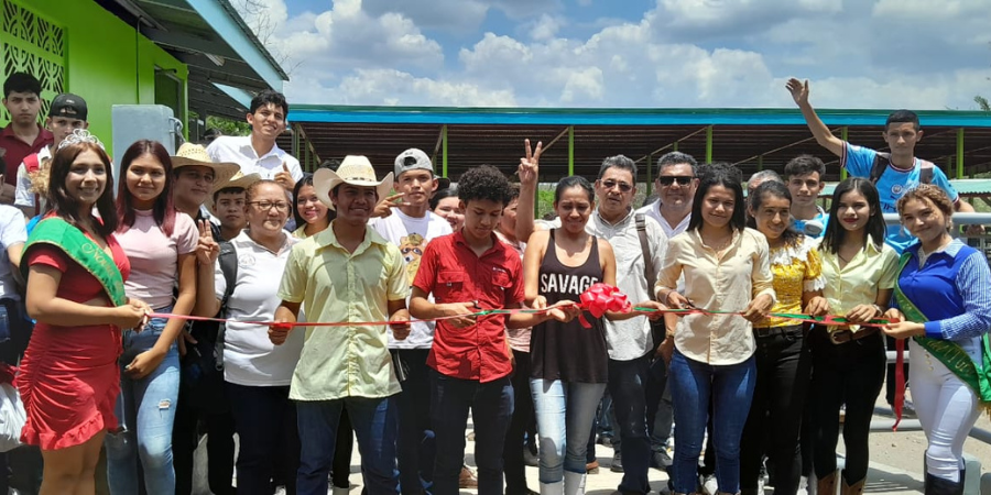 Inauguran Área Didáctica para Ganado Bovino  en Centro Técnico de Juigalpa