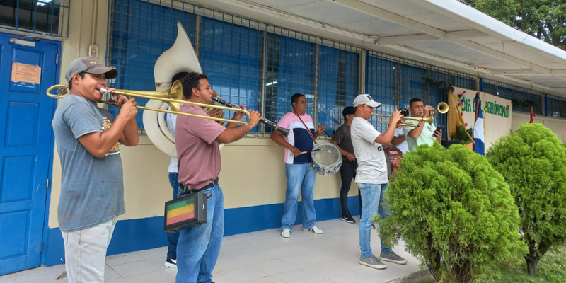 Estudiantes Técnicos se toman un receso para celebrar el Día del Agrónomo nicaragüense