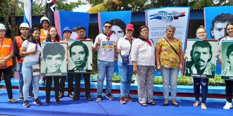 En Jinotepe develan monumento en homenaje a la Gesta Heroica de los estudiantes del 78