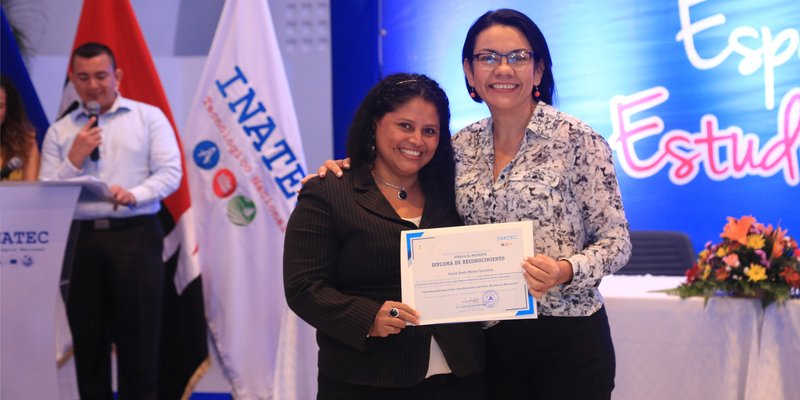 Docente Formadora Destacada del Centro Nacional de Formación de Docentes, Juana Paula Muñoz González (Sede Regional Benedicto Herrera- Matagalpa)