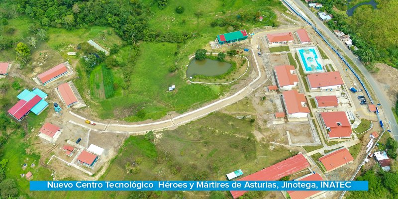 Inauguración del nuevo Centro Tecnológico Héroes y Mártires de Asturias, Jinotega