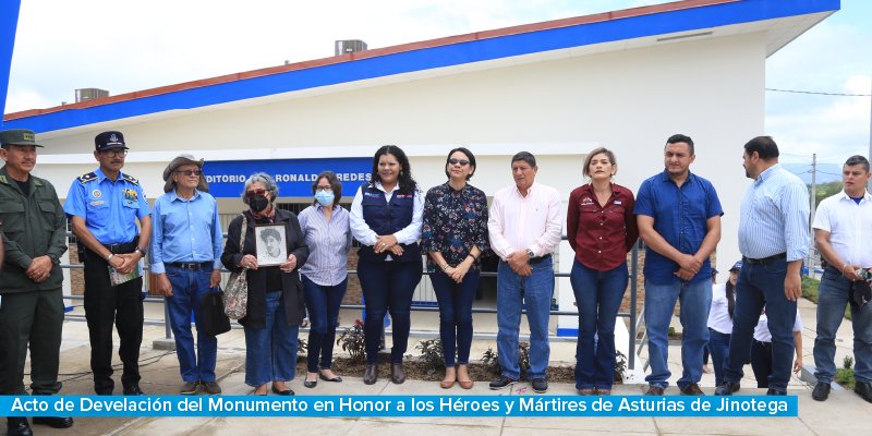 Inauguración del nuevo Centro Tecnológico Héroes y Mártires de Asturias, Jinotega