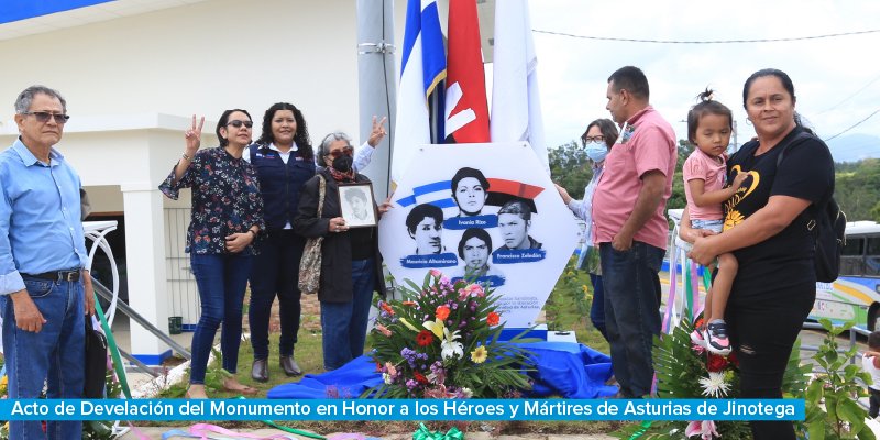 Inauguración del nuevo Centro Tecnológico Héroes y Mártires de Asturias, Jinotega