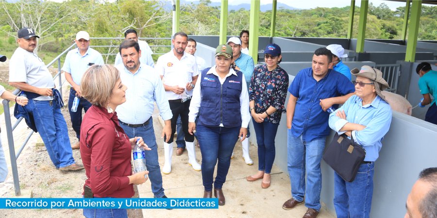 Inauguración del nuevo Centro Tecnológico Héroes y Mártires de Asturias, Jinotega