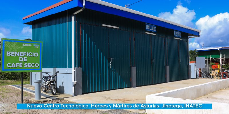 Inauguración del nuevo Centro Tecnológico Héroes y Mártires de Asturias, Jinotega