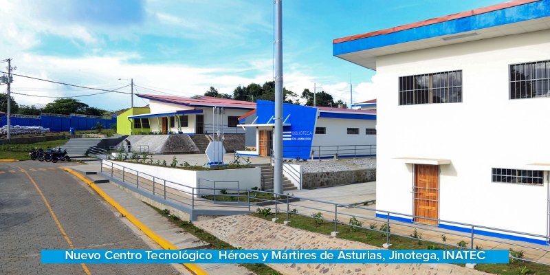 Inauguración del nuevo Centro Tecnológico Héroes y Mártires de Asturias, Jinotega