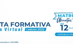 Matricula Oferta Formativa Virtual I Edición 2022