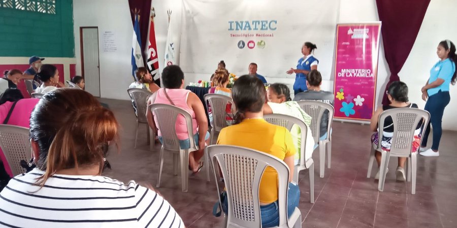 Centro Técnico de la Isla de Ometepe inicia cursos del Programa Amor