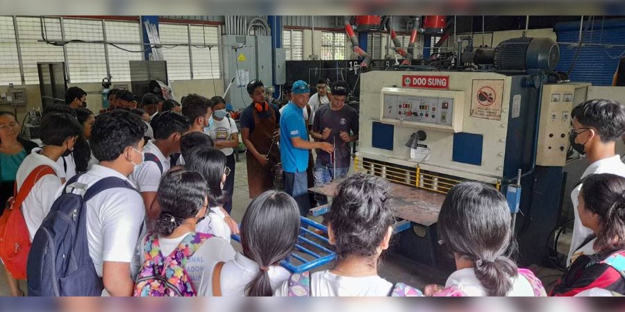 Estudiantes de Secundaria conocen oferta del Centro Técnico de Boaco