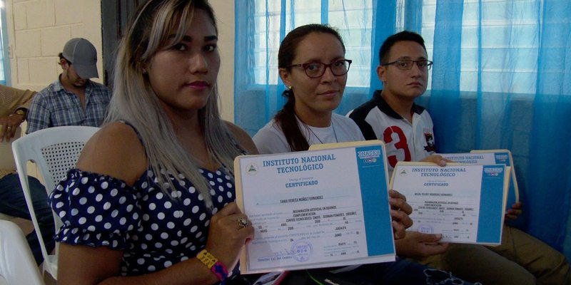 Egresados curso de Inseminación Artificial en Juigalpa