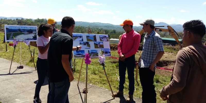 Inician Construcción del Centro Tecnológico Marcos Homero Guatemala en Asturias, Jinotega