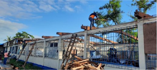 Avanza la reconstrucción del Centro Tecnológico de Bilwi,  afectado por Huracanes