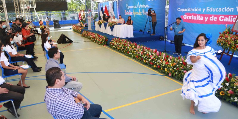 Derroche de Cultura y Arte durante la Inauguración del Año Lectivo de la Educación Técnica 2021