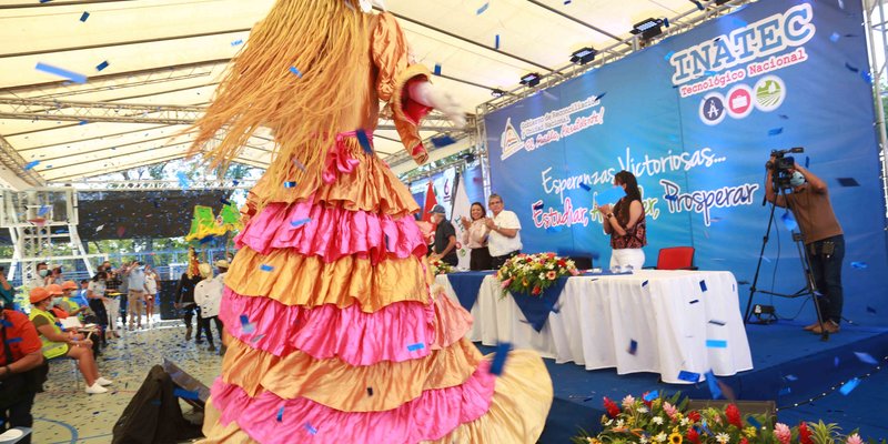 Derroche de Cultura y Arte durante la Inauguración del Año Lectivo de la Educación Técnica 2021