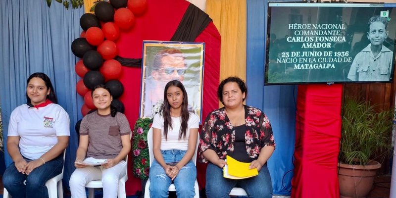 Centros tecnológicos rinden homenaje al Comandante Carlos Fonseca Amador con jornada nacional