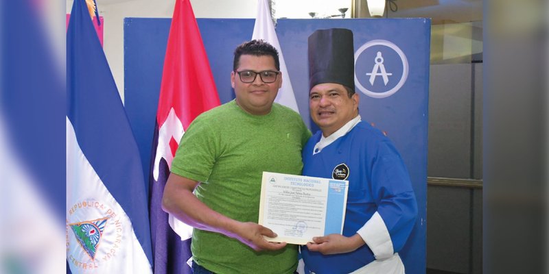 Protagonistas de la capacitación técnica celebran Entrega de Certificados en Managua