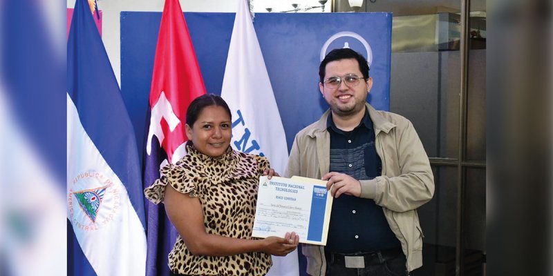 Protagonistas de la capacitación técnica celebran Entrega de Certificados en Managua