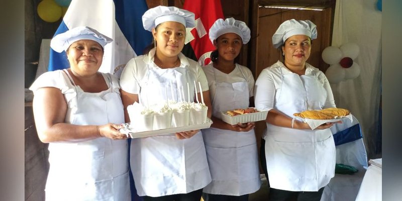Protagonistas de la Comunidad Floripón en Siuna se Capacitan en la Elaboración de Repostería