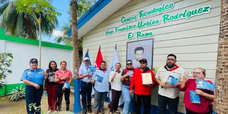 El Rama: Centro Tecnológico asume el nombre del Héroe  “Hugo Francisco Urbina Rodríguez”