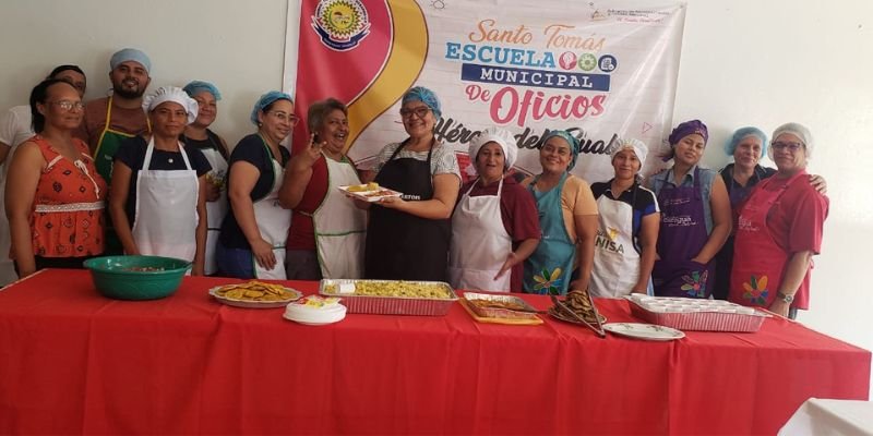 ¡Aprendiendo nuevas habilidades! Así avanza la Escuela Municipal de Oficio en Santo Tomás, Chontales