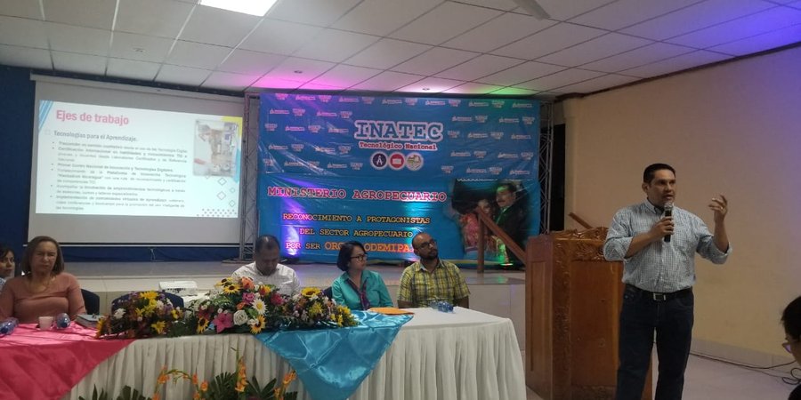 Autoridades de INATEC presentan en Granada  Ejes y Líneas de Trabajo para el 2020