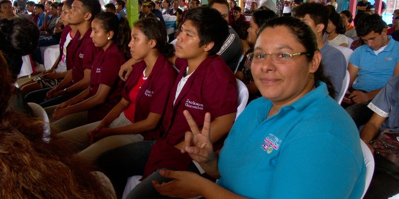 TECNacional - Estudiantes del CT Simón Bolívar conmemoran al Cmdte. Carlos Fonseca