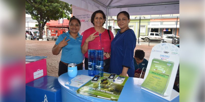 Centros Tecnológicos de Chinandega presentan oferta educativa en Festival “Tu oportunidad en el TEC”