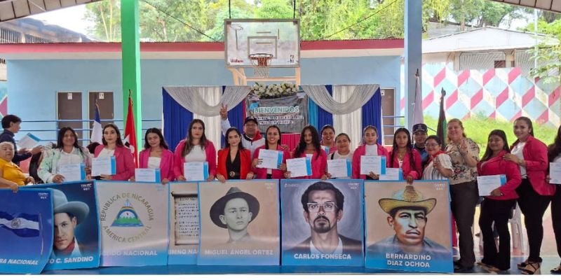 Más de 200 protagonistas egresan de la  Escuela Municipal de Oficios en Siuna