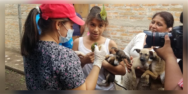 Estudiantes Técnicos brindan servicios médicos veterinarios en la comunidad