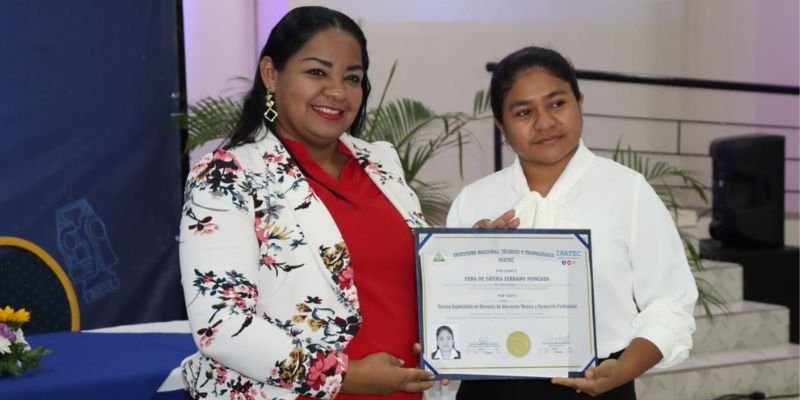 Celebran VI Graduación del Centro Nacional de Formación de Docentes e Instructores del INATEC