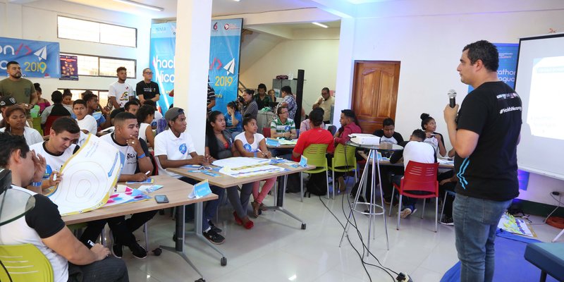 Realizan primer Ideathon en la Costa Caribe Norte de Nicaragua