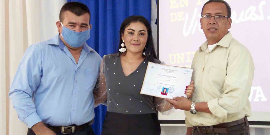 Celebran promoción de Educación y Capacitación Técnica en el Viejo, Chinandega