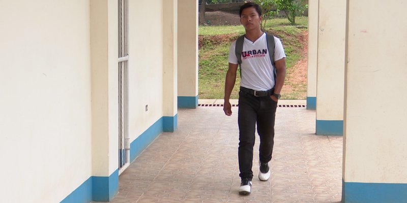 Maynor Monge, Estudiante de Bachiller Técnico en Agropecuario