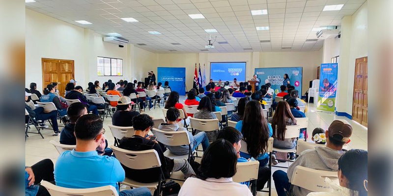 En Jinotega se unen al Acto Nacional de Inauguración del Año Lectivo de la Educación Técnica 2024