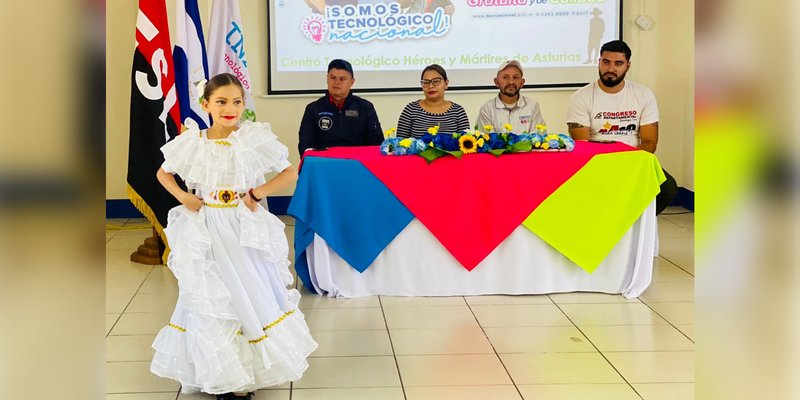 En Jinotega se unen al Acto Nacional de Inauguración del Año Lectivo de la Educación Técnica 2024