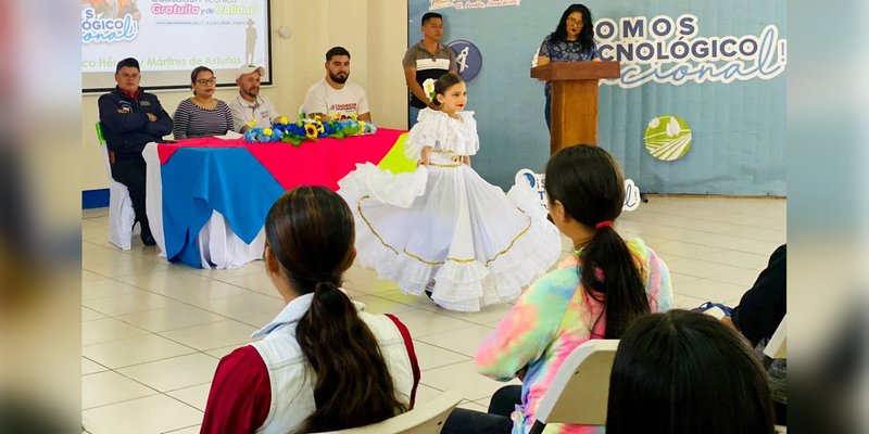 En Jinotega se unen al Acto Nacional de Inauguración del Año Lectivo de la Educación Técnica 2024