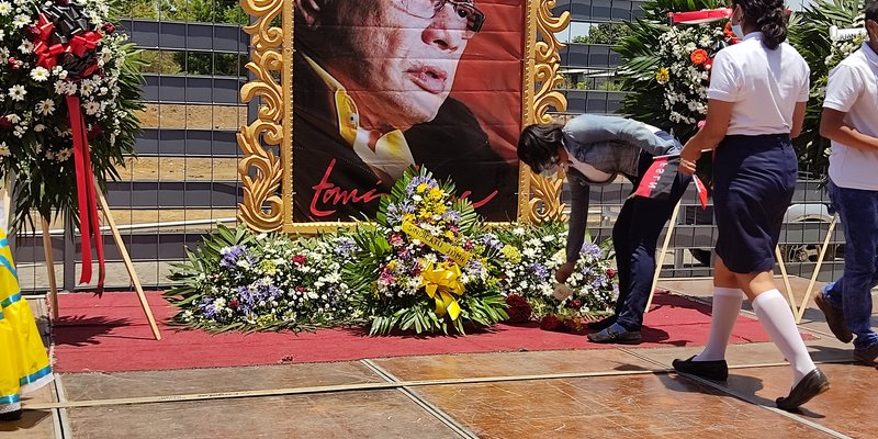 Rinden homenaje al Comandante Tomás Borge en el Centro Tecnológico Juan de Dios Muñoz de León