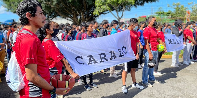 Juegos  Deportivos de estudiantes técnicos en Carazo